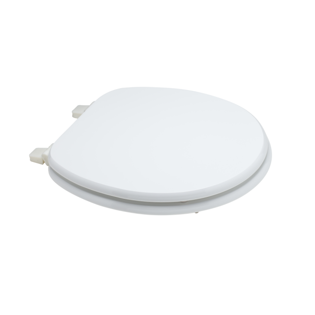 WC kryty s nylonovými závesmi