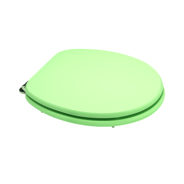 Certifikovaný zelený kryt WC sedadla z mdf