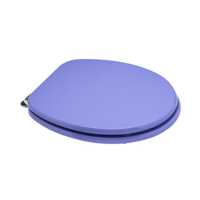 Univerzálny kryt záchodového sedadla z mdf vo farbe lila