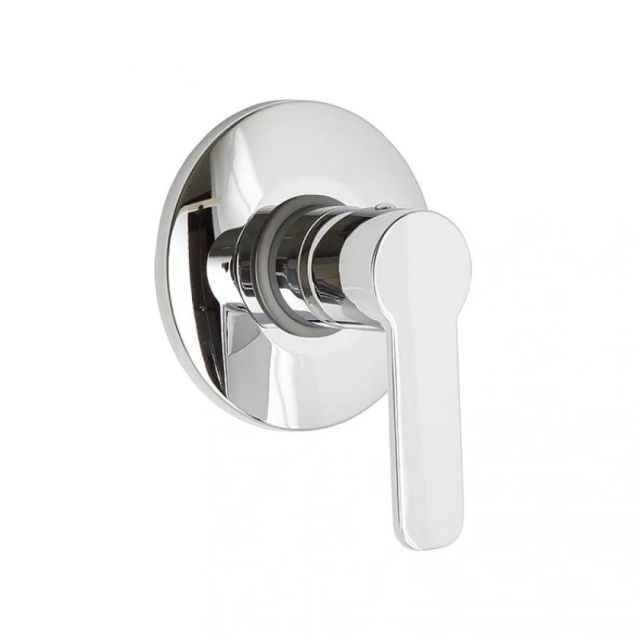 Skrytá sprchová batéria s jednoduchým ovládaním z mosadze 