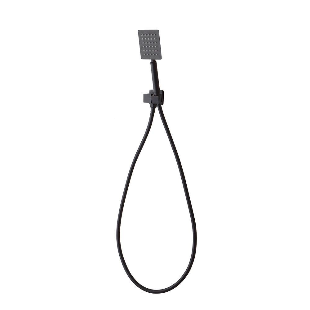 3-dielna sprchová súprava matná čierna