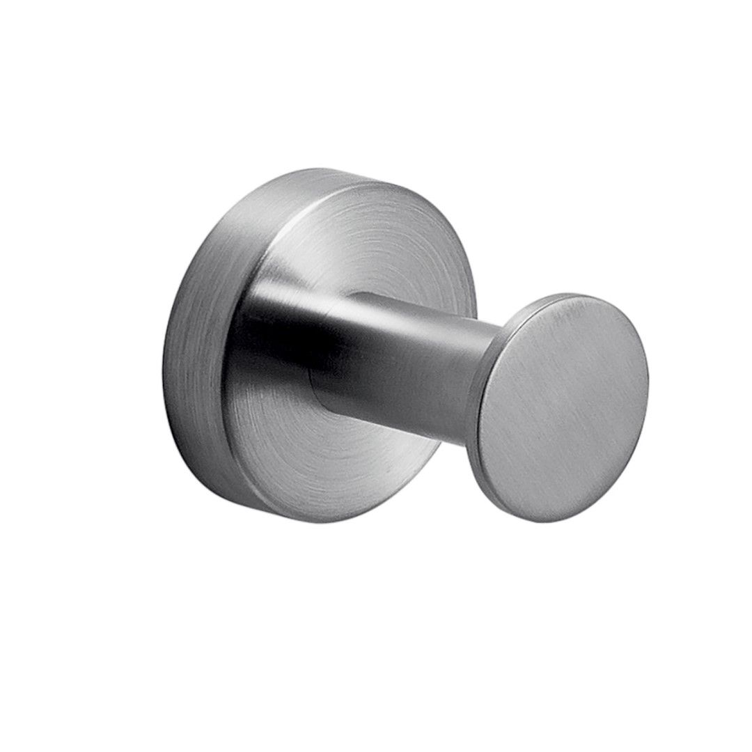 Nástenný vešiak Loto z brúseného chrómu