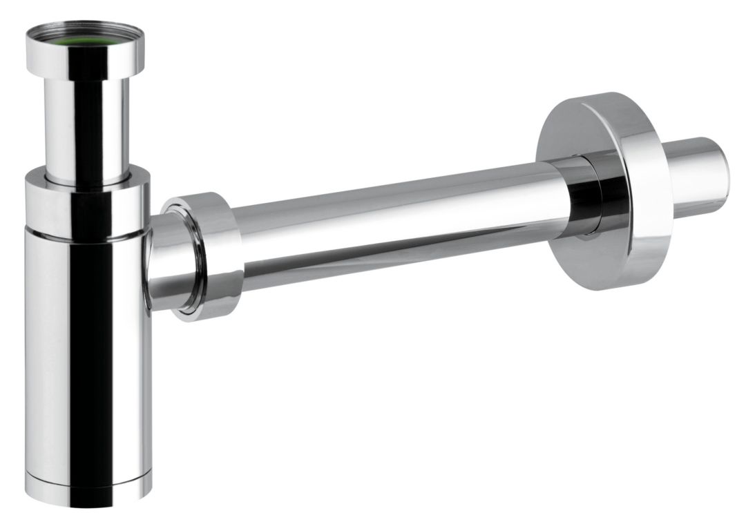 Umývadlový sifón chróm