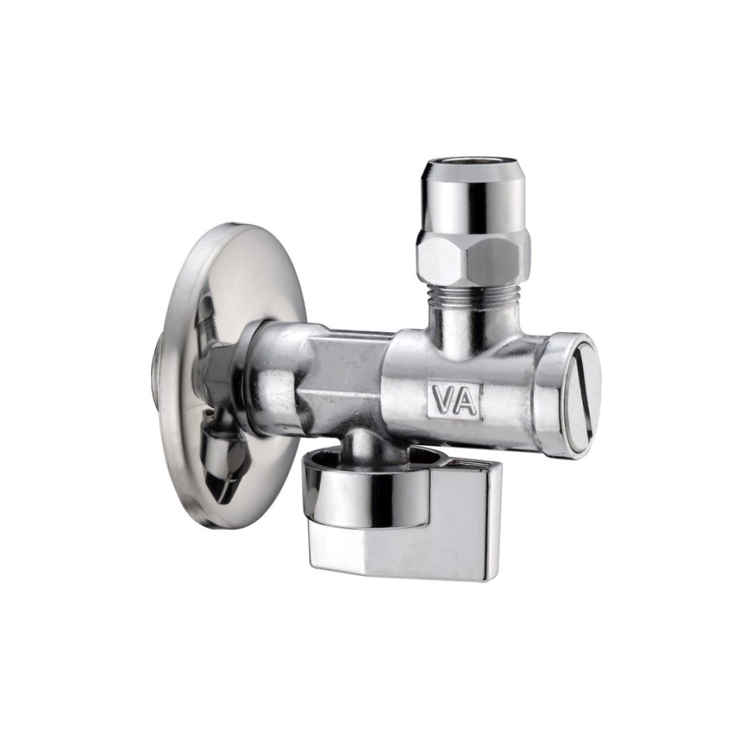 Kromovaná batéria pod drez