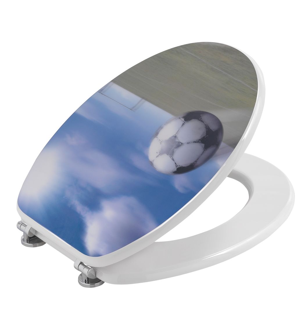 Toaletný stolík s futbalovou dekoráciou s 3D efektom