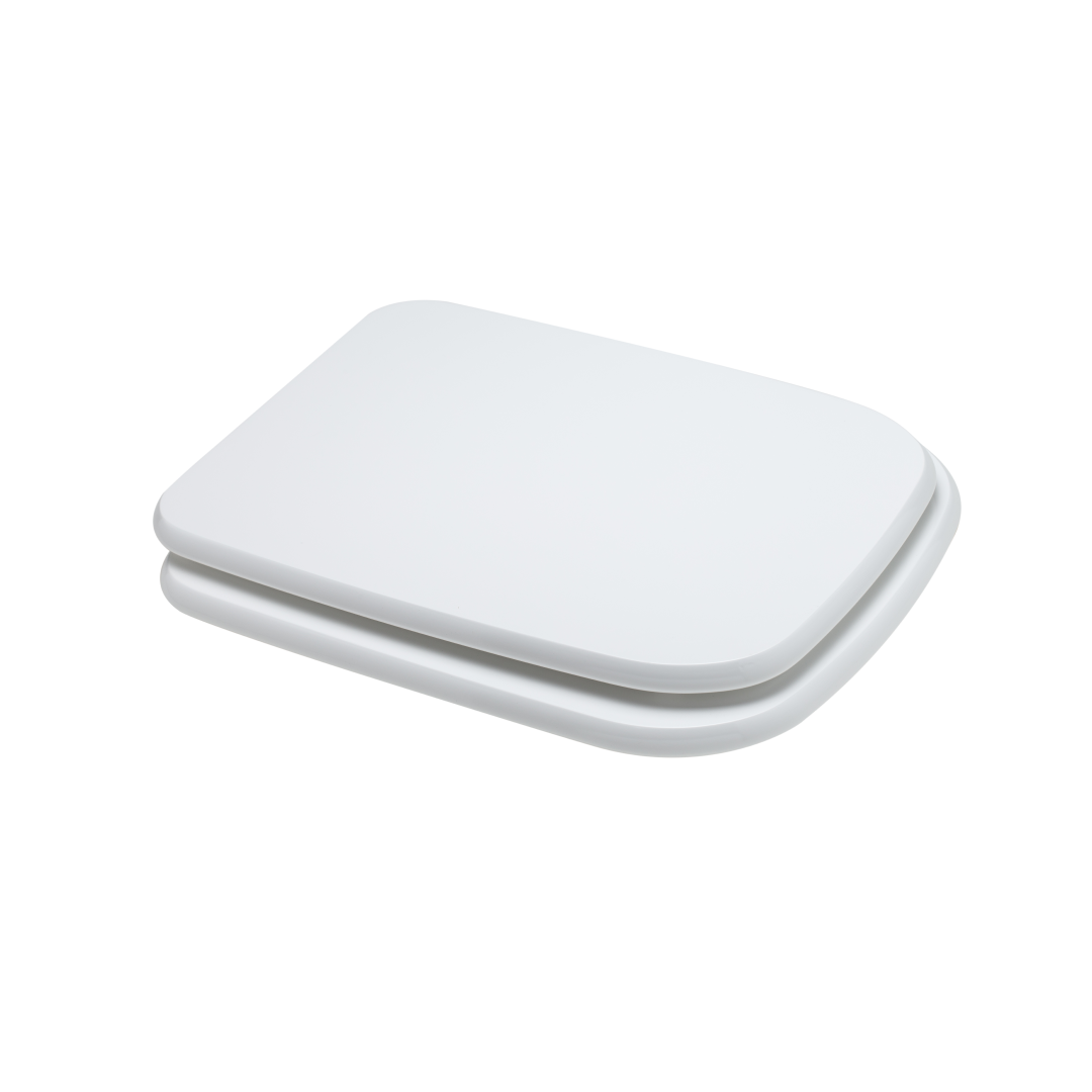 antibakteriálny biely kryt záchodového sedadla