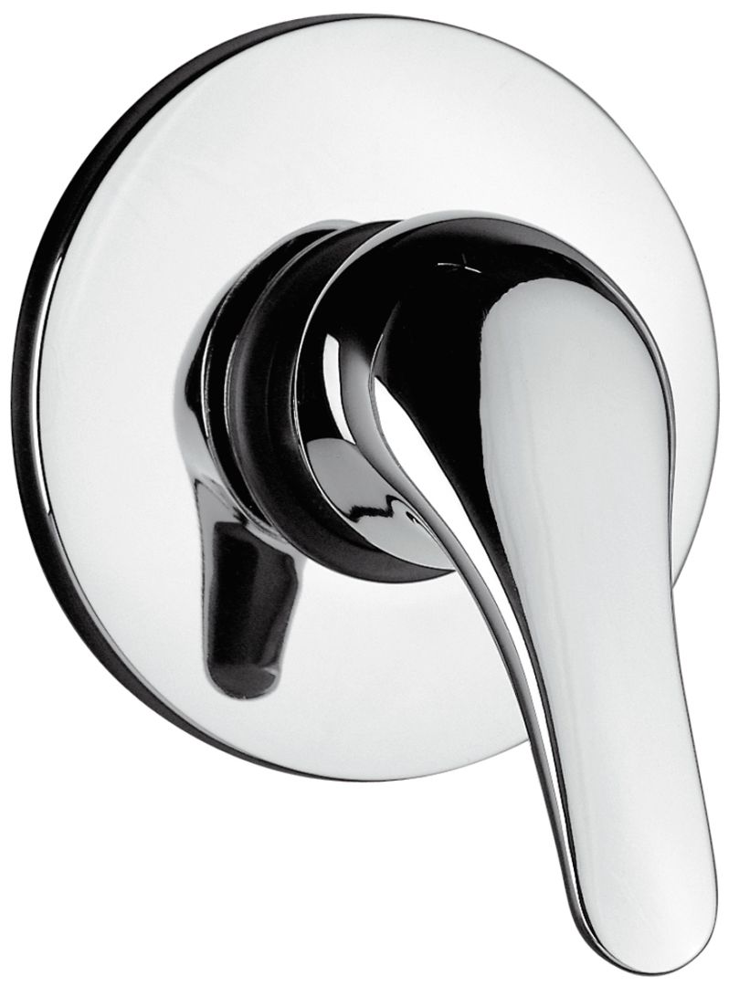 Rubinetto ad incasso per doccia cromato