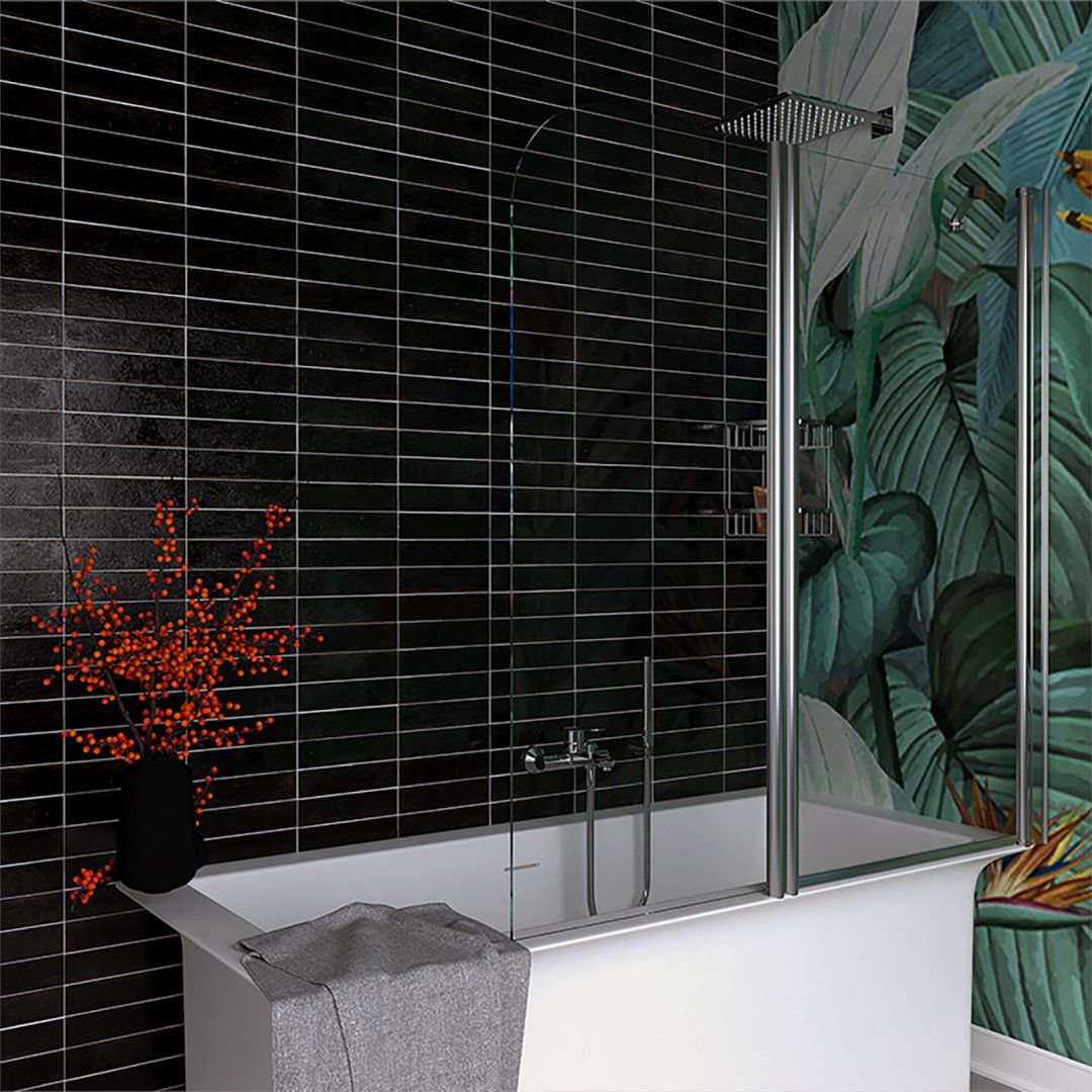 Skladacia horná stena 140 cm s pevnými dverami a otočnými dverami