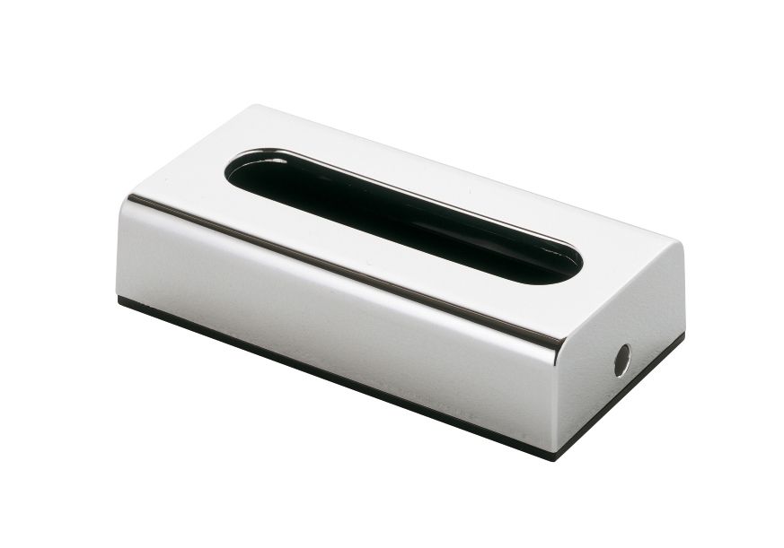 Chrómovaný držiak na hygienické vreckovky do kúpeľne