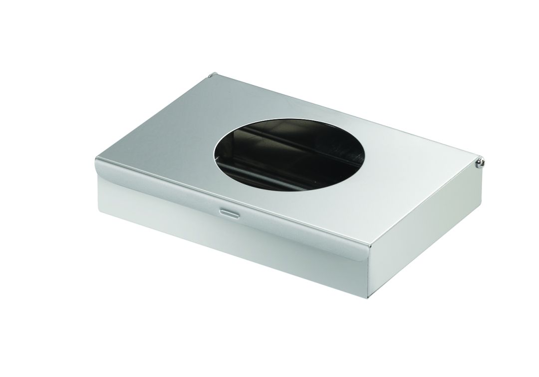 Zásobník na toaletné vrecká z brúsenej nehrdzavejúcej ocele