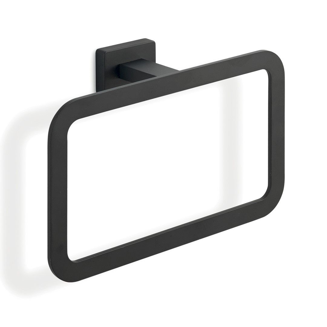 Matný čierny krúžok na uteráky