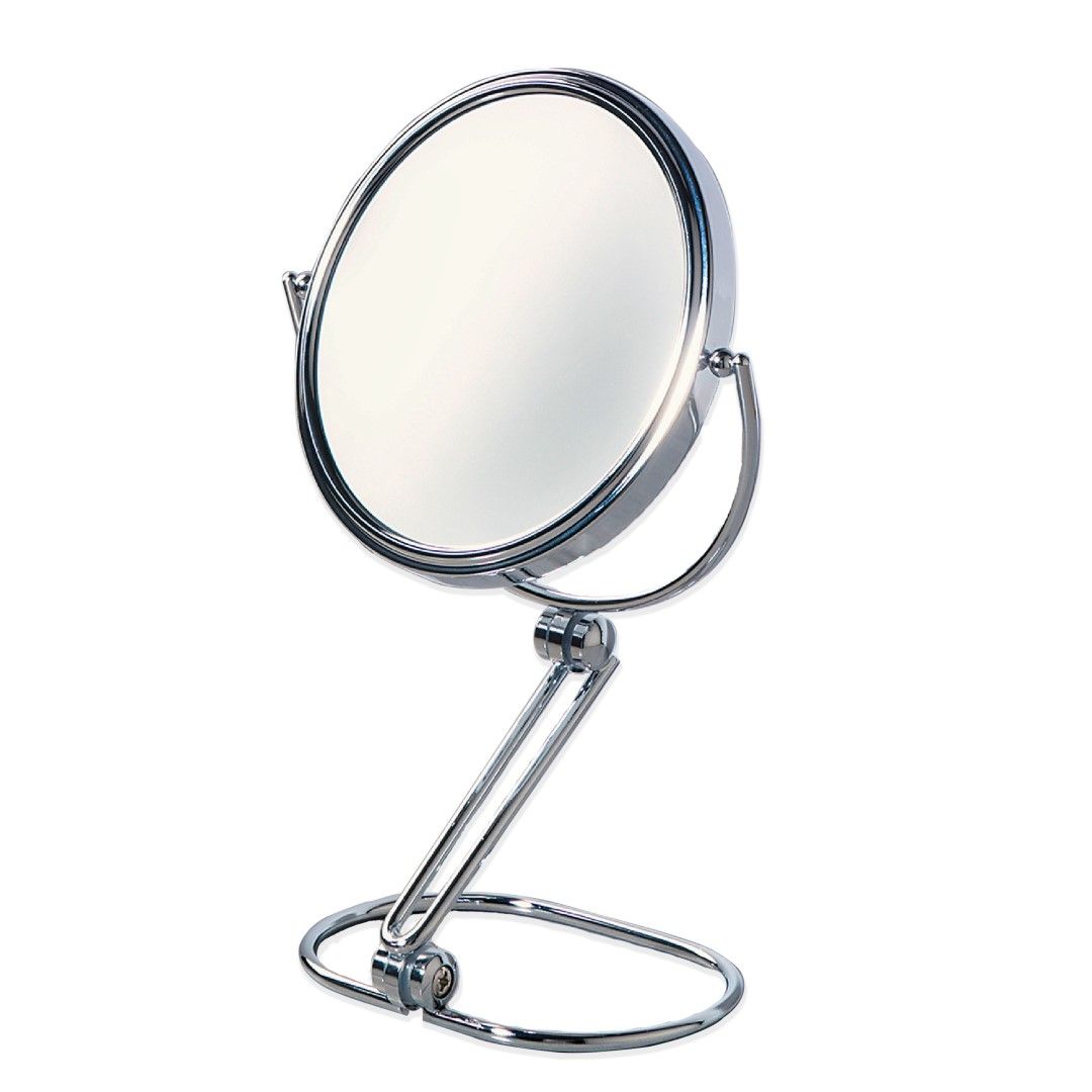 Zväčšovacie stolové kozmetické zrkadlo