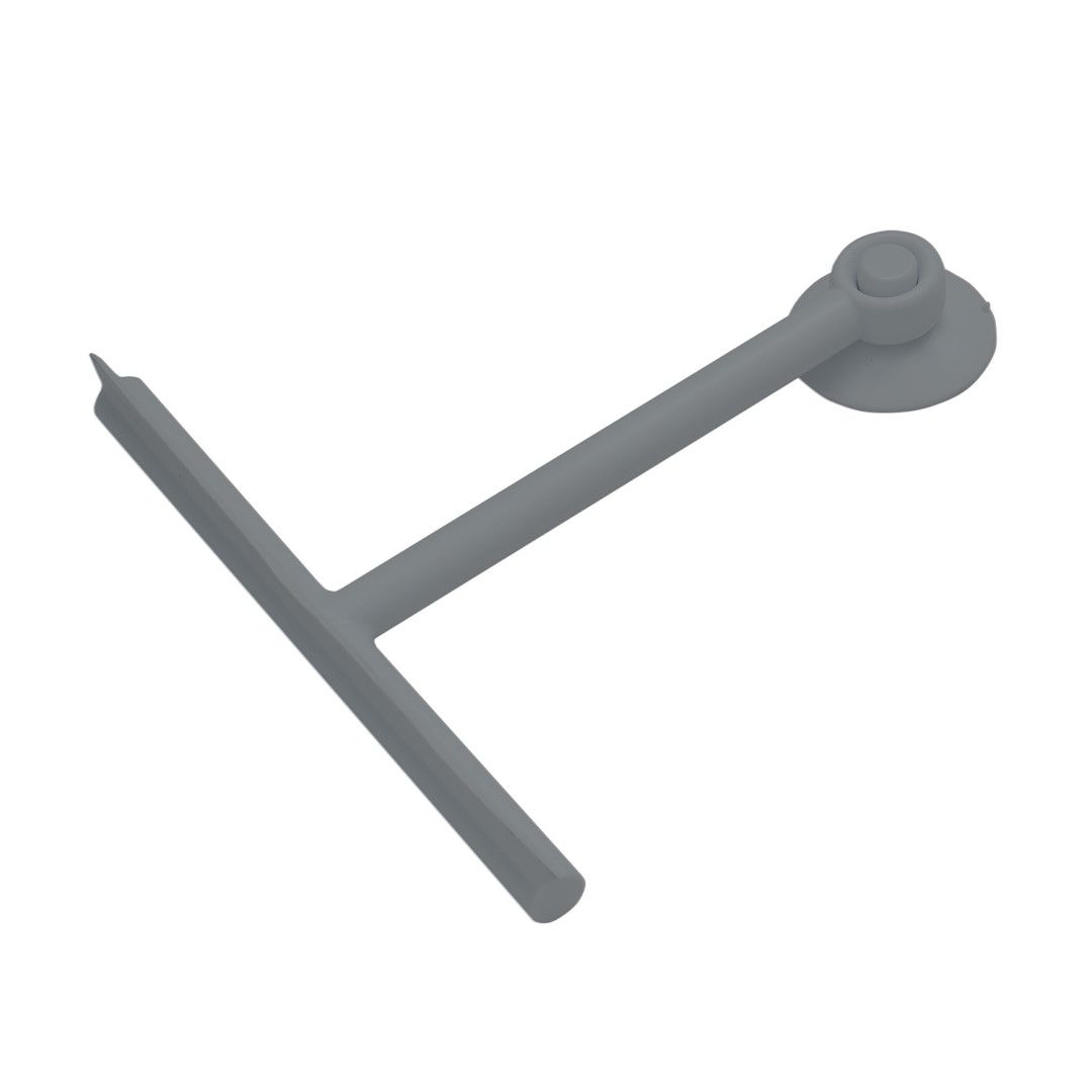 Rozmery stierkyStierka na sklo s prísavkou sivá