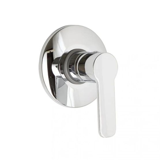 Skrytá sprchová batéria s jednoduchým ovládaním z mosadze 