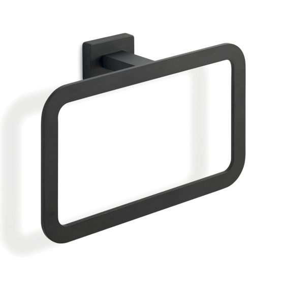 Matný čierny krúžok na uteráky