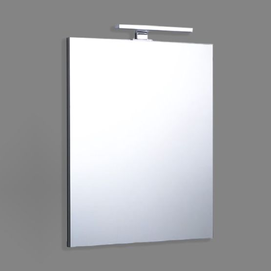 Obojstranný model zrkadla 60 x 70 cm s LED lampou v balení 